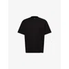 Represent Oversized T-shirt Short Sleeves Crew Neck In Black