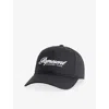 Represent Mens Black Owners Club Script Cotton Cap In Black
