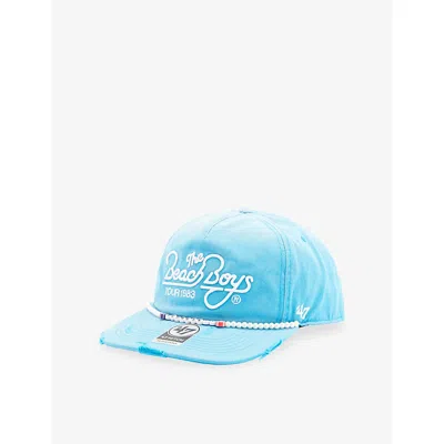 Represent Mens Bright Blue Beach Boys Tour Cotton Baseball Cap
