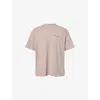Represent Mens Dusty Mauve Owners Club Logo-printed Cotton T-shirt Xs In Pink
