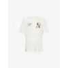 Represent Mens  X Guns N' Roses Exclusive Tour Print Cotton-jersey T-shirt Flat White In White