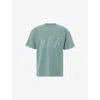 Represent Cotton Crew-neck T-shirt In Forest Green