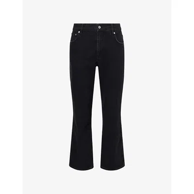 Represent Mens Black R2 Straight-leg Denim Jeans