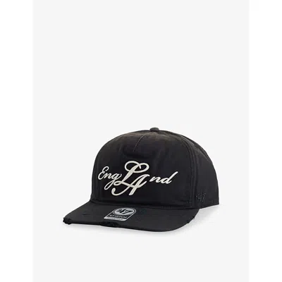 Represent Mens  La England Cotton Baseball Cap In Aged Black