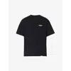 Represent Cotton T-shirt In Black