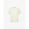 Represent Mens Buttercream Owners Club Logo-print T-shirt Xl In Burgundy