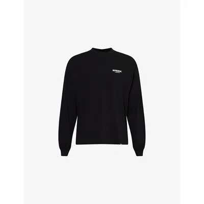 Represent Mens Owners Club Relaxed-fit Cotton Top Black