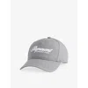Represent Mens Slate Owners Club Script Cotton Cap In Gray