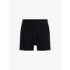 Represent Mens Mesh Relaxed-fit Woven Shorts Jet Black Xl In Black