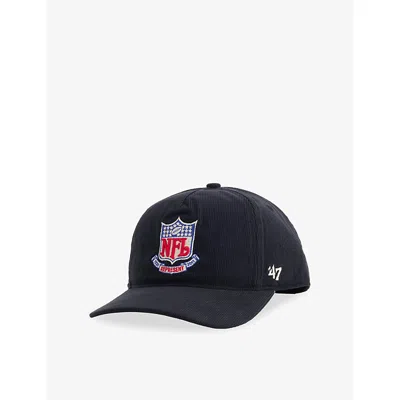 Represent Mens  X '47 X Nfl Shield Cotton-corduroy Baseball Cap Jet Black