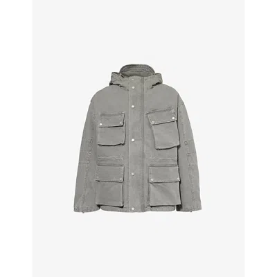 Represent X Belstaff Enduro Jacket In Shadow