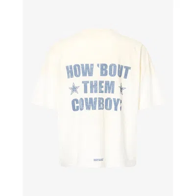 Represent Mens  X Nfl Dallas Cowboys Jersey T-shirt In White