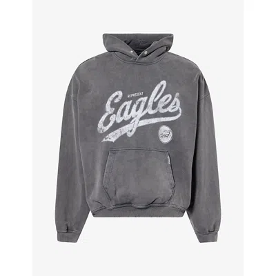 Represent Mens  X Nfl Philadelphia Eagles Jersey Hoody In Gray