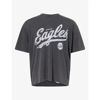 Represent Mens  X Nfl Philadelphia Eagles Jersey T-shirt In Gray