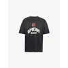 Represent X Belstaff Cotton Flame Phoenix T-shirt In Shadow