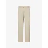 Represent Mens Core Straight-leg Woven Trousers Stone In Stone