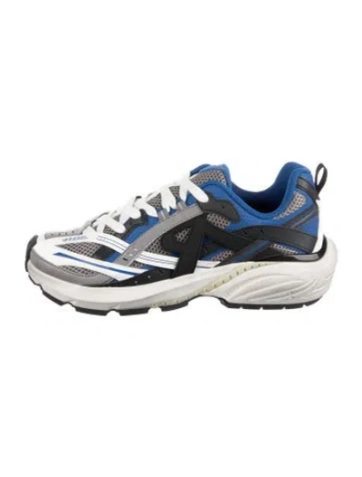 Pre-owned Represent Mesh Patterned Sneakers W/ Tags In Multi