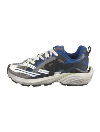 Pre-owned Represent Mesh Printed Athletic Sneakers W/ Tags In Multi