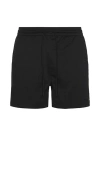 Represent Mens Mesh Relaxed-fit Woven Shorts Jet Black Xl In Black