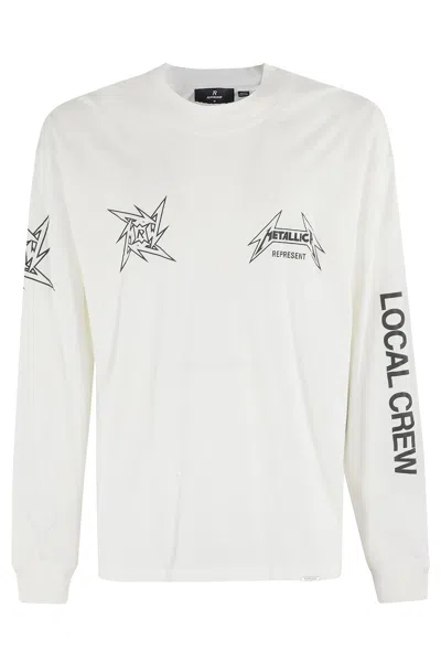 Represent T-shirt In White
