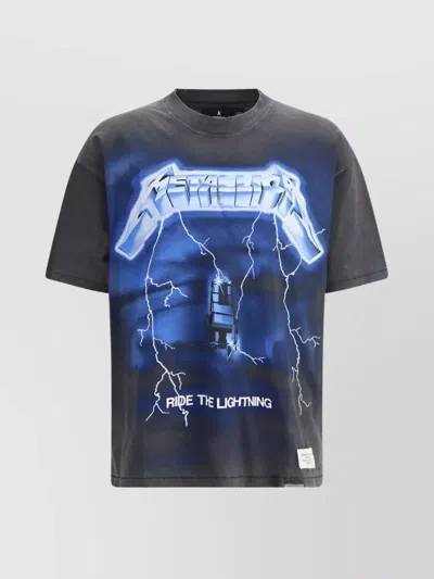 REPRESENT METALLICA GRAPHIC PRINT STREETWEAR T-SHIRT
