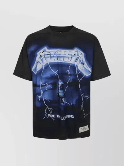 Represent Metallica Justice Ss T-shirt In Grey