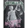 Represent 'master Of Puppets X Metallica' Grey T-shirt With Front And Back Print