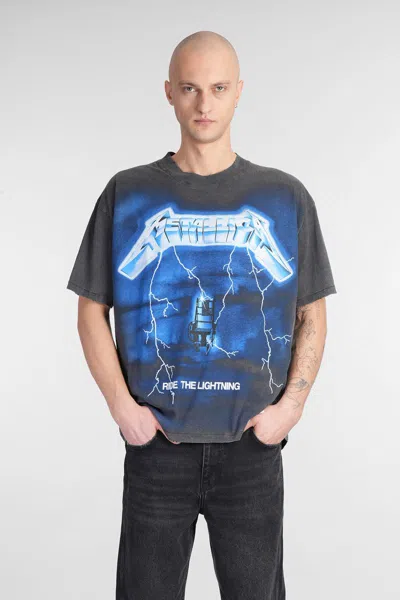 Represent Metallica Justice Ss T-shirt In Grey