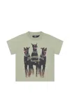 Represent Mini Graphic-print T-shirt In Green