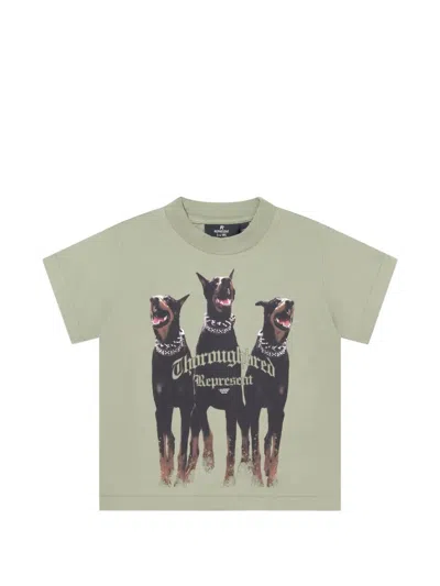 Represent Mini Babies' Graphic-print T-shirt In Green