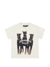 Represent Mini Graphic-print T-shirt In Neutral