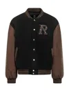 Represent Mini Oversized Jacket With Statement Sleeves In Black