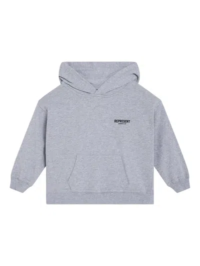 Represent Mini Kids' Owners Club Hoodie In Blue