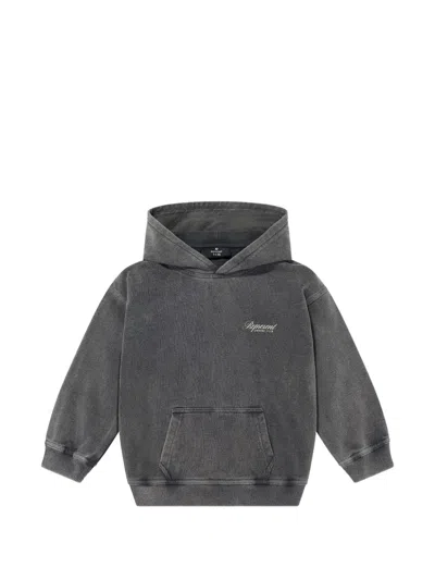 Represent Mini Babies' Owners Club Script Washed-effect Hoodie In Multi