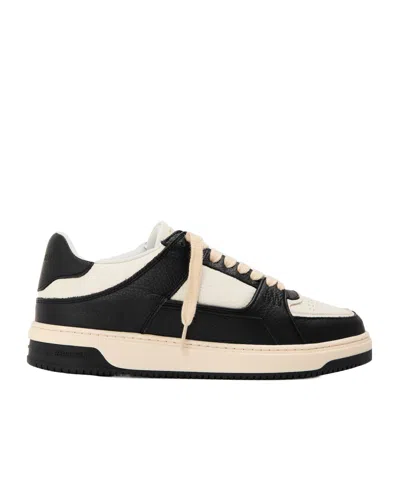 Represent Minimal Lowtop Sneakers In Black