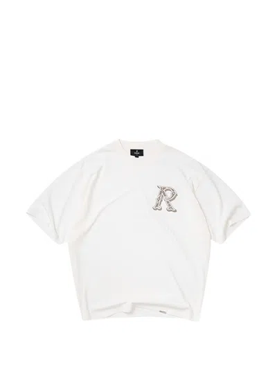 Represent Minimalist Cotton Crew Neck Short Sleeve T-shirt For Men In Multi