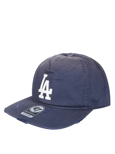 Represent Mlb Logo Baseball Cap In Blu