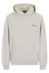 Represent Modern Hooded Sweatshirt With Front Pocket In Gray
