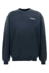 Represent Navy Blue Long Sleeves Logo Sweatshirt