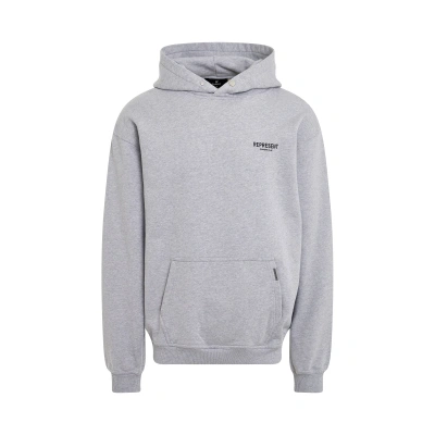 Represent New  Owners Club Hoodie In Grey