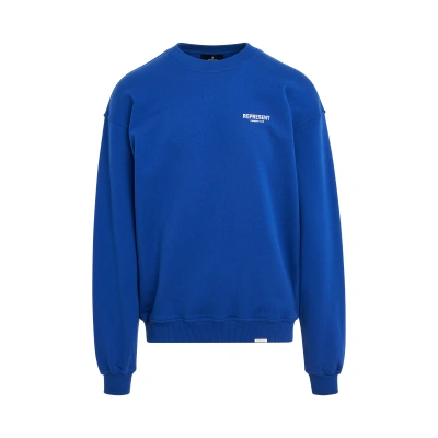 Represent New  Owners Club Sweatshirt In Blue