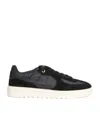 Represent Nubuck Virtus Sneakers In Black