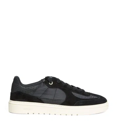 Represent Nubuck Virtus Sneakers In Black
