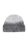 Represent Ombré Knit Beanie In Gray