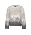 Represent Ombre Knit Sweater In Multi