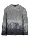 Represent Ombre Sweater In Gray