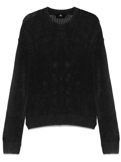 REPRESENT OPEN-GAUGE SWEATER