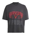 Represent Reversible Living Legacy Tour T-shirt In Grey In Gray