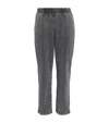Represent Mens Initial Logo-print Cotton Jogging Bottoms Vintage Grey Xs In Gray