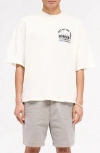 Represent Oversize Crew Neck T-shirt With Graphic Print In White
